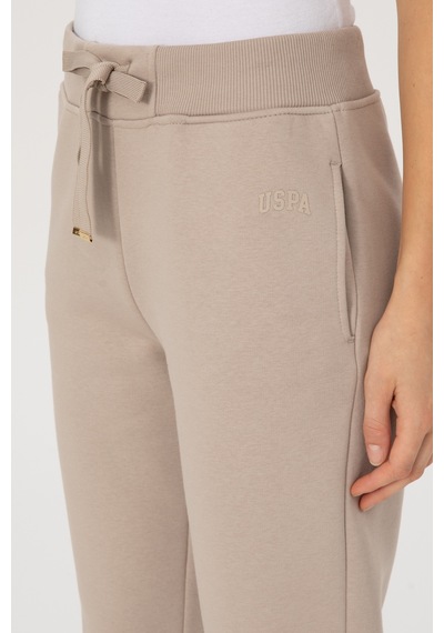 U.S. Polo Assn. Kadın Taş Şardonlu Jogger Örme Pantolon 50319079-VR049