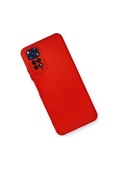 Uryport Xiaomi Redmi Note 11 Kılıf Nano İçi Kadife Silikon - Kırmızı