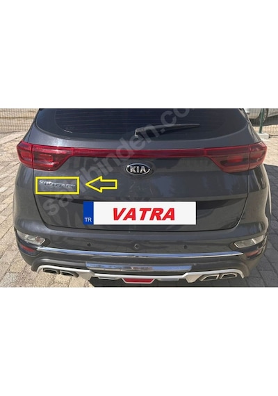 Sportage 1.7 Crdi Sportage Krom Bagaj Yazısı 3m 3d Abs
