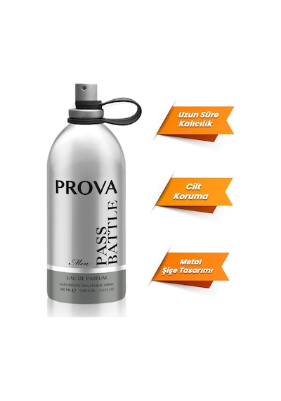 Prova Pass Battle Erkek Parfüm EDP 100 ML