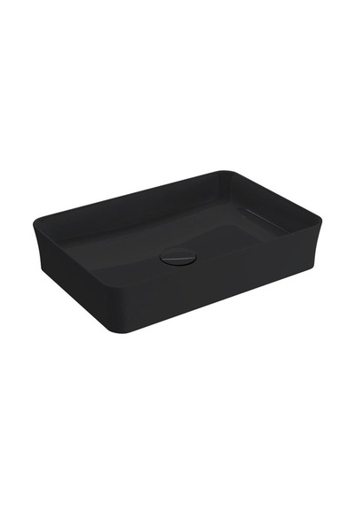 Sottile Slim Line 1476-005-0125 Çanak Lavabo Parlak Siyah 55 CM