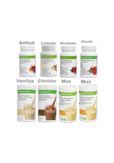 4aylık Ekonomik Set- 4shake-4 Adet 50 Gr Bitkisel Çay