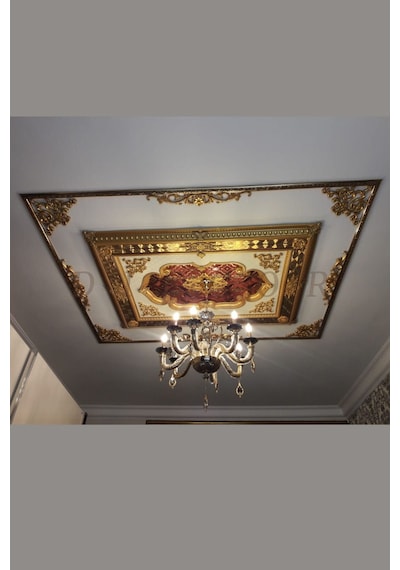 Diecor Dekoratif Polimer Mobilya, Duvar Ve Tavan Motifi Gold 65 X 10 Model:xa61