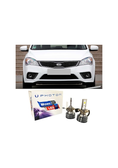 Kia Pro Ceed Kısa Far Ampulü H7 Mono Yeni Seri Beyaz 2007-2012