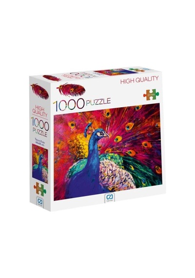 Tavus Kuşu Puzzle 1000