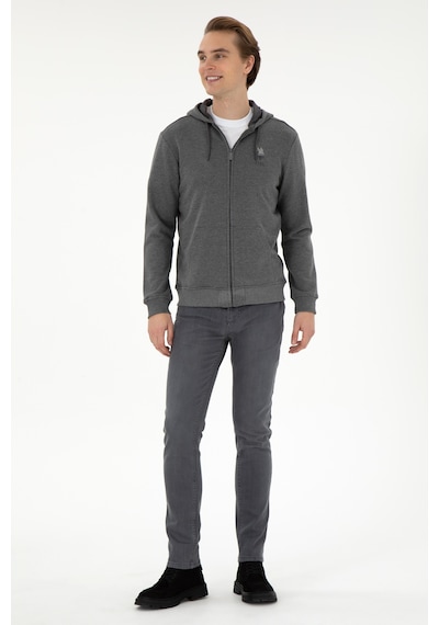 U.s. Polo Assn. Erkek Antrasit Melanj Hırka Örme 50293447-vr081 Antrasit Melanj U.s. Polo Assn. Erkek Antrasit Melanj Hırka Örme 50293447-vr081 Antrasit Melanj
