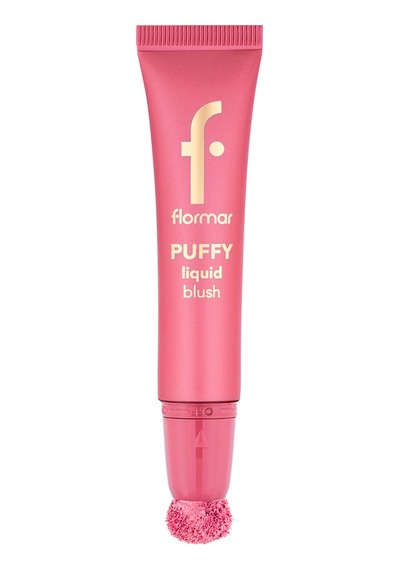 Flormar Puffy Liquid Nemlendirici Etkili & Parlak Bitişli Sünger Aplikatörlü Likit Allık 005 Crush