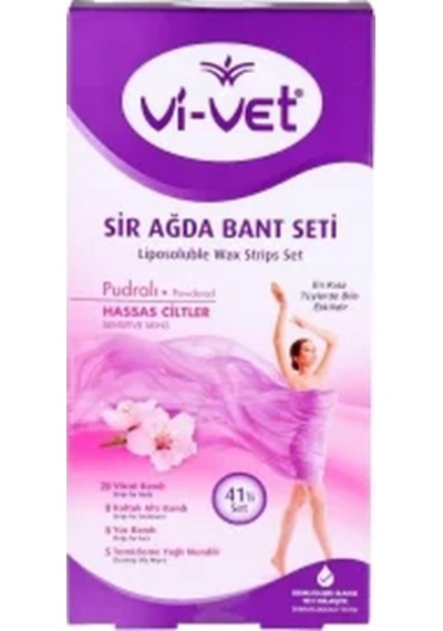 41 Parça Pudralı Sir Ağda Bant Set Go-53-vice 02252