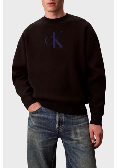 Calvin Klein Erkek Kazak Lv04rd305g Ub1 Siyah Siyah