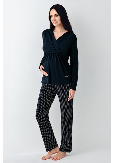 Pierre Cardin Kadın Lacivert Pijama Takımı Pc9094-s-v1