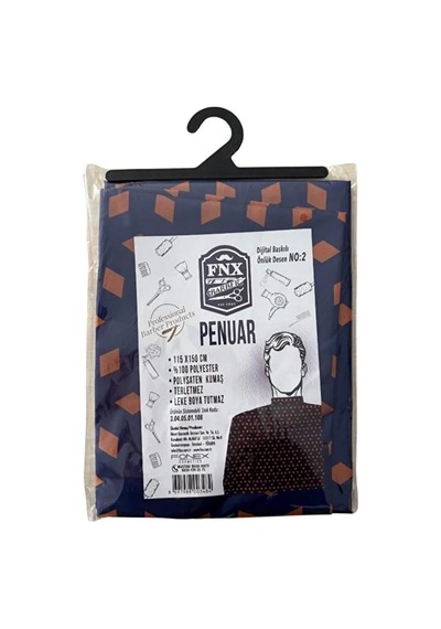 Baskılı Kesim Penuarı Renkli