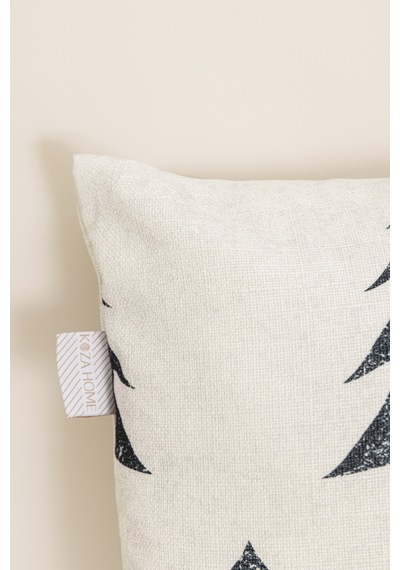 Charm Çam Ağacı Baskılı Krem Kırlent 45x45 35252a Krem