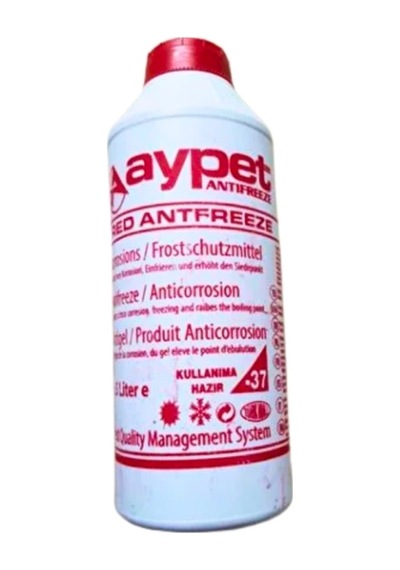 Aypet -37 C Kullanıma Hazır Antifiriz Kırmızı 1.5 Lt.