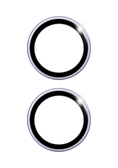 Apple Uyumlu   iPhone 17 Wiwu Lg-003 Lens Guard Çizilmeye Dayanıklı Safir Kamera Lens Koruyucu Açık Mor