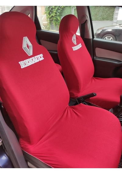 Renault Kırmızı Oto Atlet Servis Kılıfı 4 Parça Ser-0012