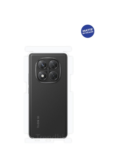 Xiaomi Redmi Note 14 Pro 5g Mat Arka Ve Yan Koruyucu Tpu Film