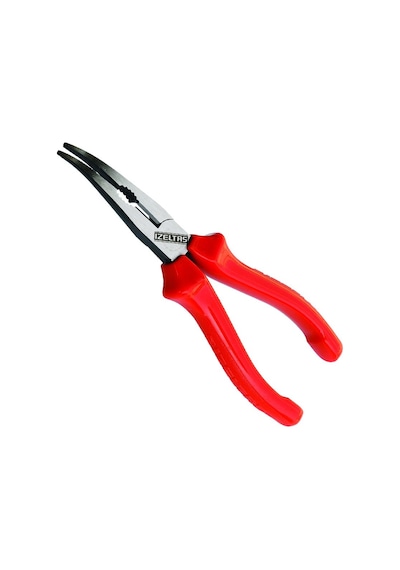 İzeltaş 3225 Uzun Kargaburun Eğri Uçlu Opak 200 MM