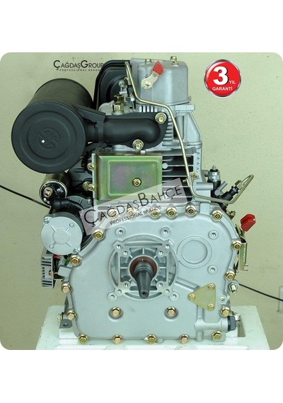 Goldmoto Gm1100F-G1A Dizel Motor 15Hp Marşlı Krank Mili Konik