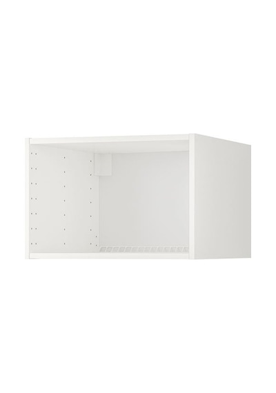 Ikea Metod Dolap Üstü Ek Dolap İskeleti, Beyaz, 60x60x40 Cm