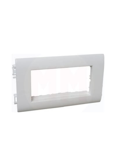Legrand 638038 Kablo Kanalı Için 4Modül Kaide+Çerçeve 10 Adetli