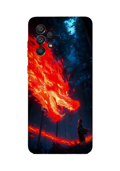 Samsung Galaxy M52 Uyumlu Baskılı Şeffaf Telefon Kılıfı Koleksiyon: Animesoul Sketchbook 10