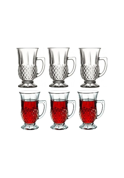 Paşabahçe 55671 İstanbul Kulplu Çay Bardağı 160 Cc 6 Lı