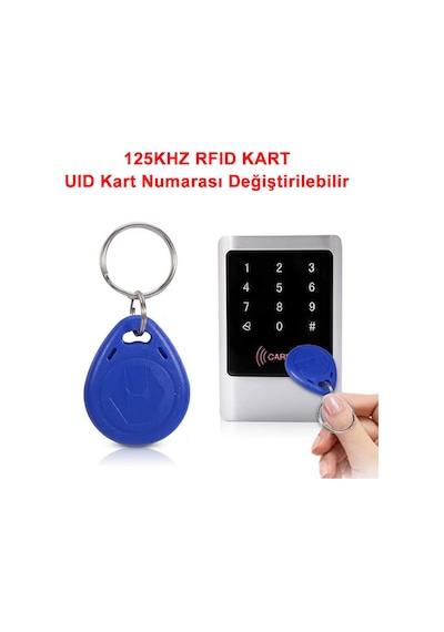 UID Kimlik Numarası Değiştirilebilir 125KHZ RFID Rfid Manyetik An