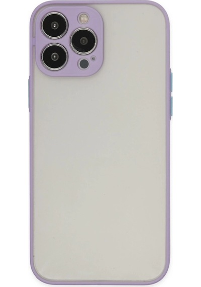 Mepa Apple, Uyumlu iPhone 15 Pro Kılıf Montreal Silikon Kapak - Mor Najmaddin standart