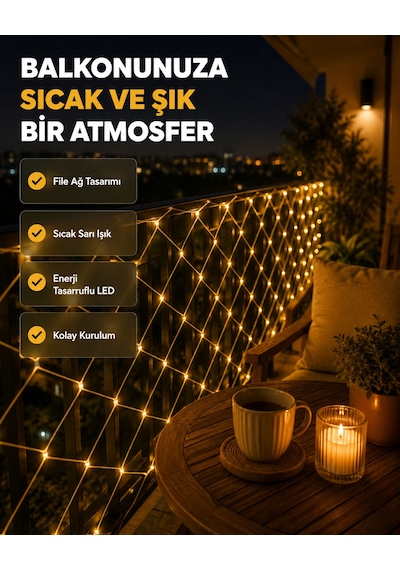 Ağ Led - Lisinya Çok Renkli