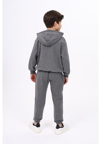 Toontoy Kids Toontoy Erkek Çocuk Relax Fit Kapüşonlu Cepli Hafif Düşük Omuz Baskılı Sweatshirt - 2 İplik Antrasit Toontoy Kids Toontoy Erkek Çocuk Relax Fit Kapüşonlu Cepli Hafif Düşük Omuz Baskılı Sweatshirt - 2 İplik Antrasit