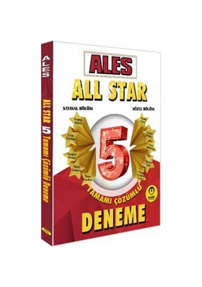 Ales All Star 5 Çözümlü Deneme / Kolektif