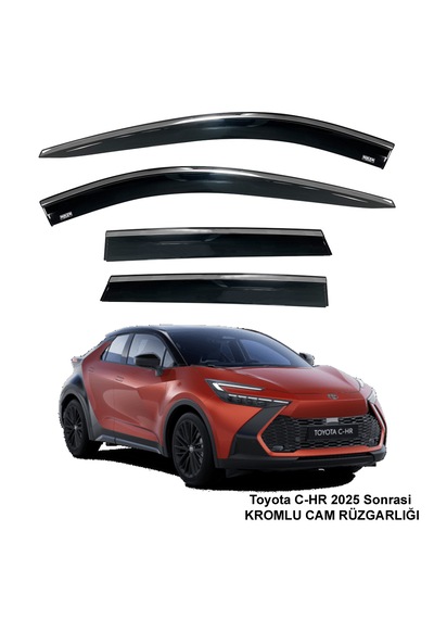 Toyota Chr Kromlu Cam Rüzgarlığı Niken 2025 Sonrası