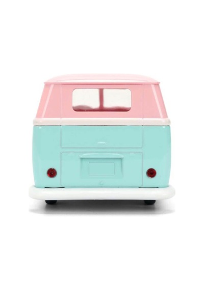 Jada 1:32 Disney Stitch Angel 1961 Volkswagen Bus Model Araba Çok Renkli
