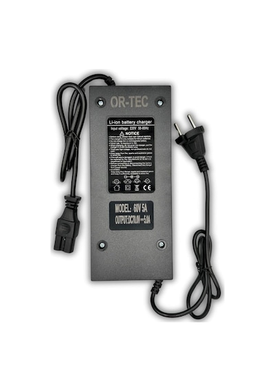 Ortec 60 V 5A Li-Ion Ve Lifepo4 Akıllı Lityum Akü Şarj Cihazı