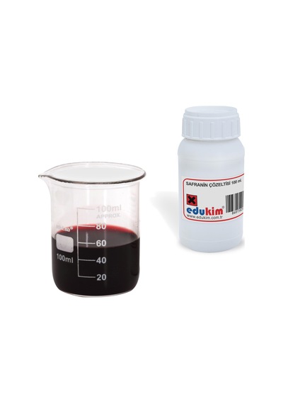 Safranin Çözeltisi 100 Ml.  Şişe