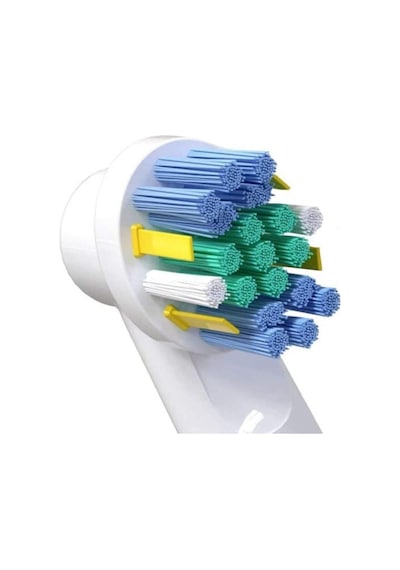 Şarjlı Diş Fırçası Oral-b Uyumlu Floss Action 4 Lü Dış Fırçası Yedek Başlığı