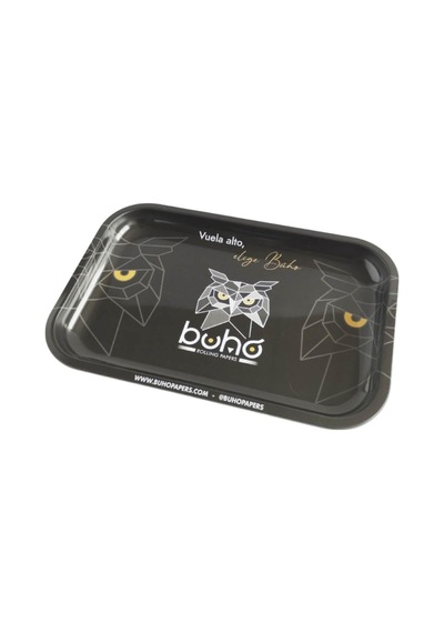 Büyük Metal Tepsi Buho Klasik Beyaz