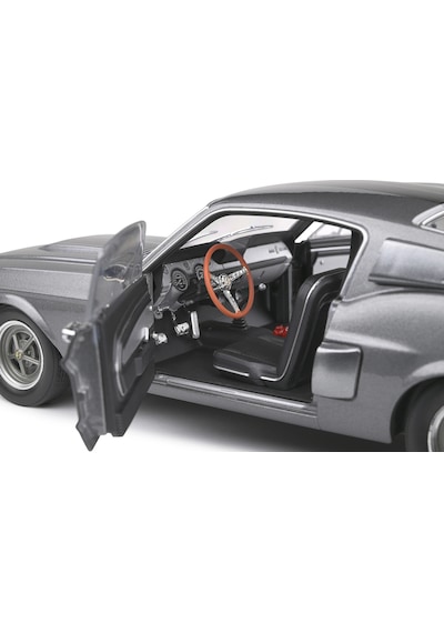 Solido S1802905 1/18 Shelby Gt500 Grey & Black Stripes 1967