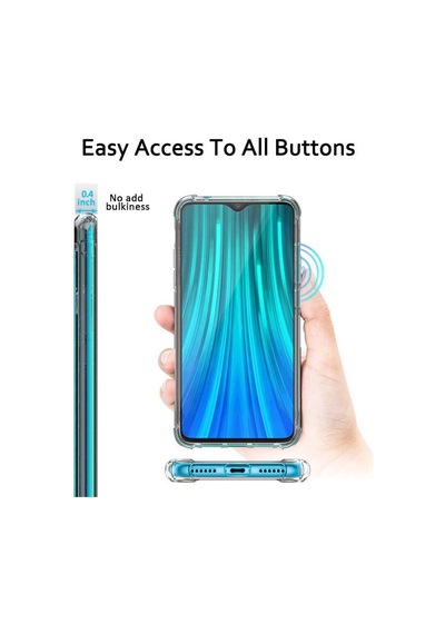Xiaomi Redmi Note 8 Pro Airbagli Anti Shock Seffaf Zirh Kilif 391346243