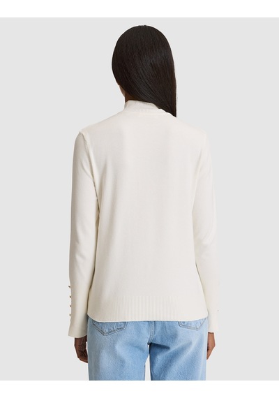 Pierre Cardin Kadın Ekru Kazak /triko 50331311-vr019