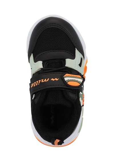Mille PAOLINO IN Mille PANAMA IN Çocuk  Siyah / Yeşil Sneaker