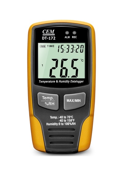 Cem Dt-172 Sıcaklık Ve Nem Kayıt Cihazı Datalogger
