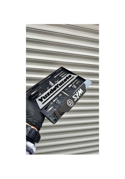 Sym Uyumlu Motor Plakalık - 857304178