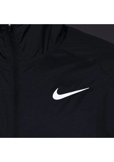 Nike Essential Erkek Siyah Kapüşonlu Yağmurluk Bv4870-010 Siyah