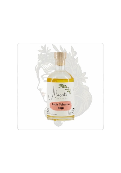Alaçatı Naturel Aspir Tohumu Yağı 200 Mlt 180 ML