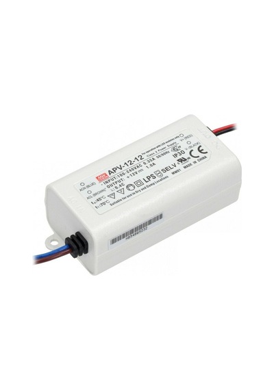 Apv-12-12 Apv1212 12vdc 1.0amp Meanwell