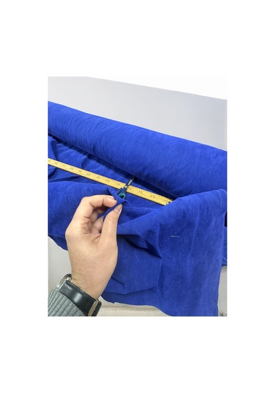 Süet Soft, Çift Taraflı Süet, Kumaş 100x150 Cm Metrelik Dekoratif Kumaş Lacivert Lacivert