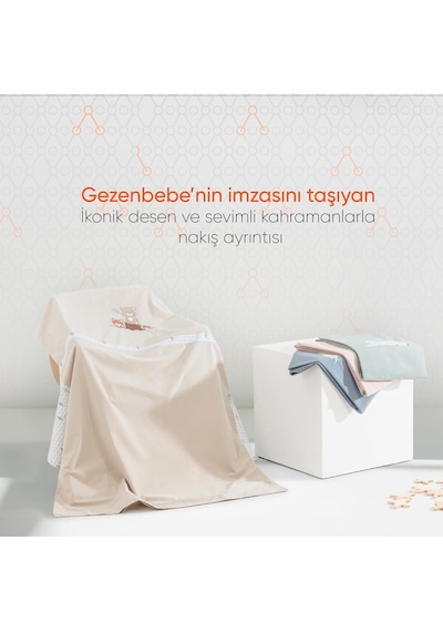 Gezenbebe Hero Nakışlı Bebek Ve Çocuk Yorgan Kılıfı 100x135
