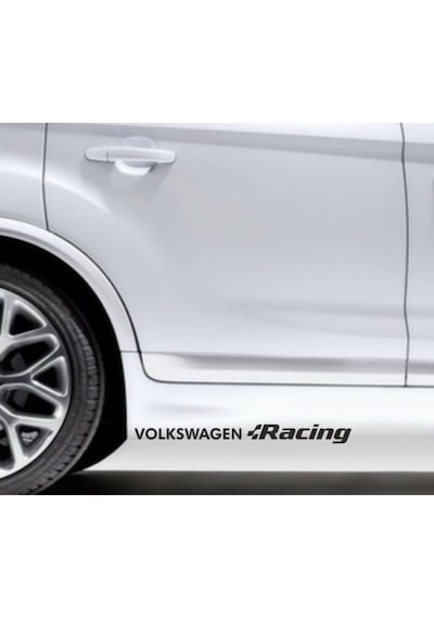 Volkwagen Racing Vw Passat Golf Araba Sticker Yapıştırma 2 Ad