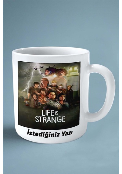 Life İs Strange Oyun Baskılı Kupa Bardak Çift Taraflı Baskı Kişiye Özel Model 3 Çok Renkli